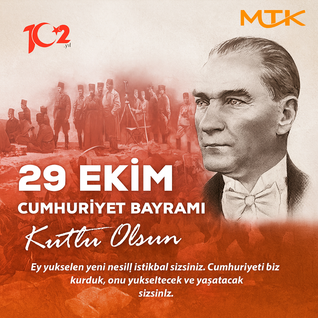 Cumhuriyetimizin 102. Yılı Kutlu Olsun